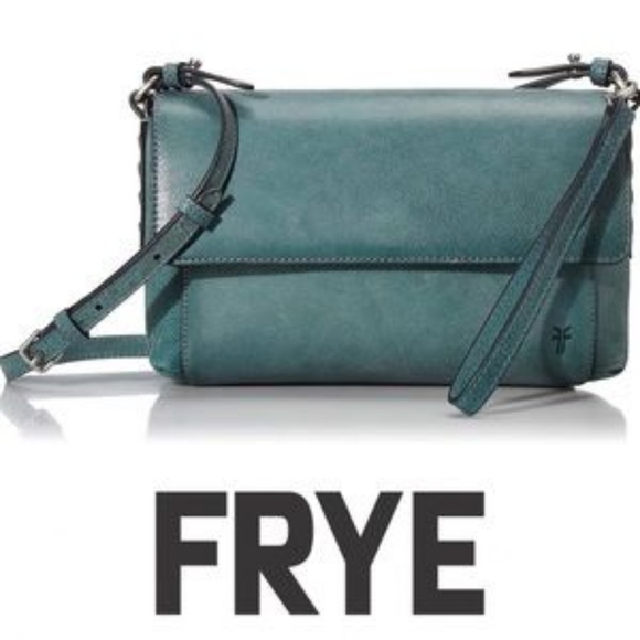 NWT FRYE REED FLAP CROSSBODY SKY COLOR - Picture 5 of 5